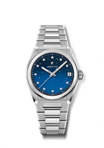 Zenith Defy Midnight Stainless Steel / Blue 03.9200.670/01.MI001