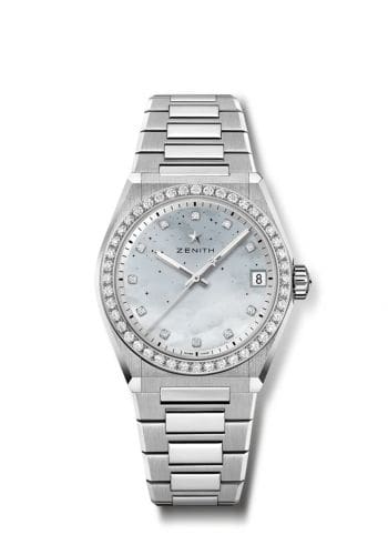 Zenith Defy Midnight Stainless Steel / Diamond / MOP 16.9200.670/03.MI001