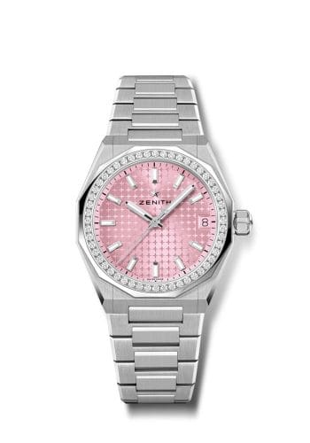 Zenith Defy Skyline 36 Stainless Steel - Diamond / Pink 16.9400.670/18.I001
