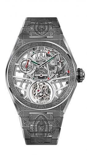 Zenith Defy Zero G Titanium / Virgen de Guadelupe Edition 95.9004.8812/80.M9003