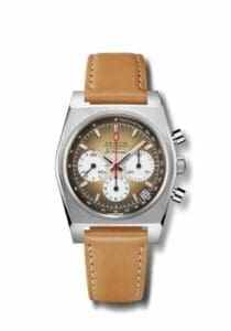 Zenith El Primero A385 Revival Stainless Steel / Brown / Strap 03.A384.400/385.C855