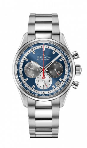 Zenith El Primero Chronomaster 38 Stainless Steel / Blue / Bracelet 03.2150.400/53.M2150