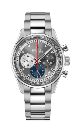 Zenith El Primero Chronomaster 38 Stainless Steel / Slate / Bracelet 03.2150.400/26.M2150