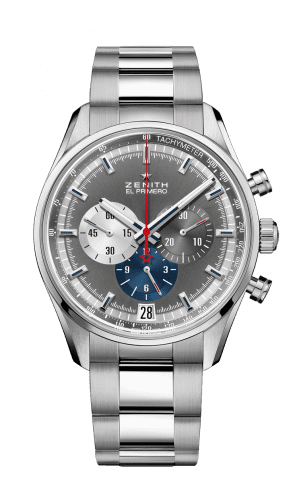 Zenith El Primero Chronomaster 42 Stainless Steel / Anthracite / Bracelet 03.2040.400/26.M2040