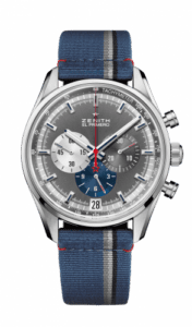 Zenith El Primero Chronomaster 42 Stainless Steel / Anthracite / Fabric 03.2040.400/26.C802