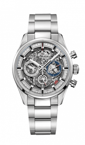 Zenith El Primero Chronomaster Full Open 38 Stainless Steel / Bracelet 03.2153.400/78.M2150