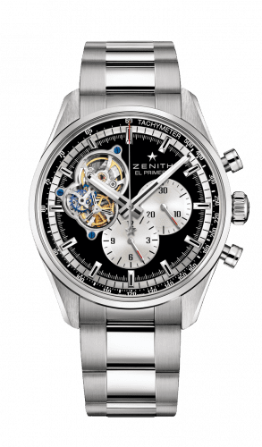 Zenith El Primero Chronomaster Open Stainless Steel / Black / Bracelet 03.2042.4061/21.M2040