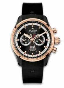 Zenith El Primero Rattrapante PVD / Rose Gold / Black 78.2050.4026/91.R530