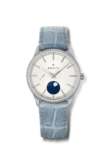 Zenith Elite Moon Phase 36 Stainless Steel / Silver 16.3200.692/01.C832