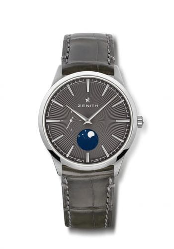 Zenith Elite Moon Phase 40 Stainless Steel / Grey 03.3100.692/03.C923