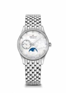 Zenith Elite Ultra Thin Lady Moonphase MOP / Diamond / Bracelet 16.2310.692/81.M2310