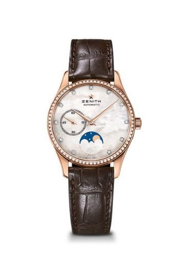 Zenith Elite Ultra Thin Lady Moonphase Rose Gold / MOP / Diamond 22.2310.692/81.C709