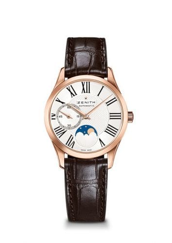 Zenith Elite Ultra Thin Lady Moonphase Rose Gold / Roman 18.2310.692/02.C709