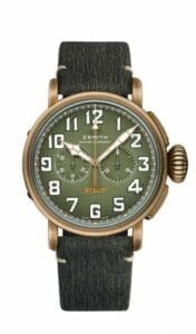 Zenith Pilot Type 20 Chronograph Adventure Bronze / Khaki / Matrix 29.2430.4069/63.I001