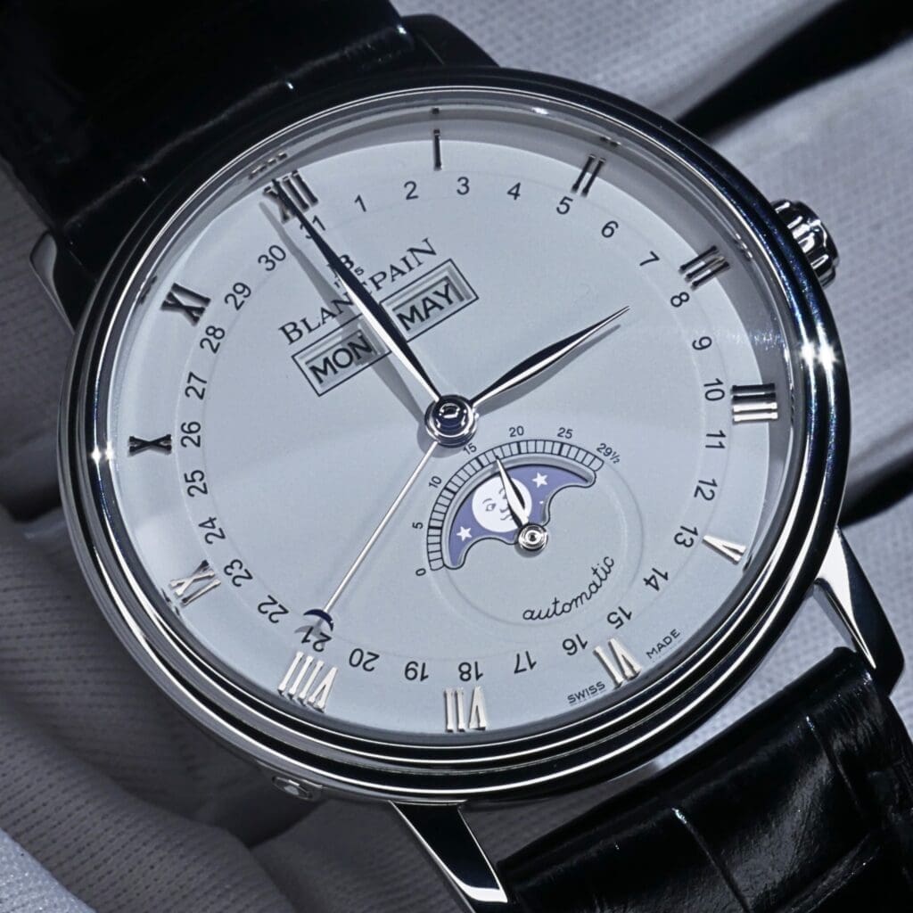 Blancpain Villeret Quantième Complet Moonphase Complete Calendar COMPLETE SET MINT CONDITION 6263-1127A-55B