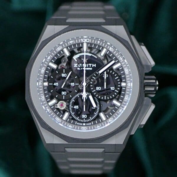 Zenith Defy Extreme Chronograph Skeleton 45MM Gray Titanium MINT