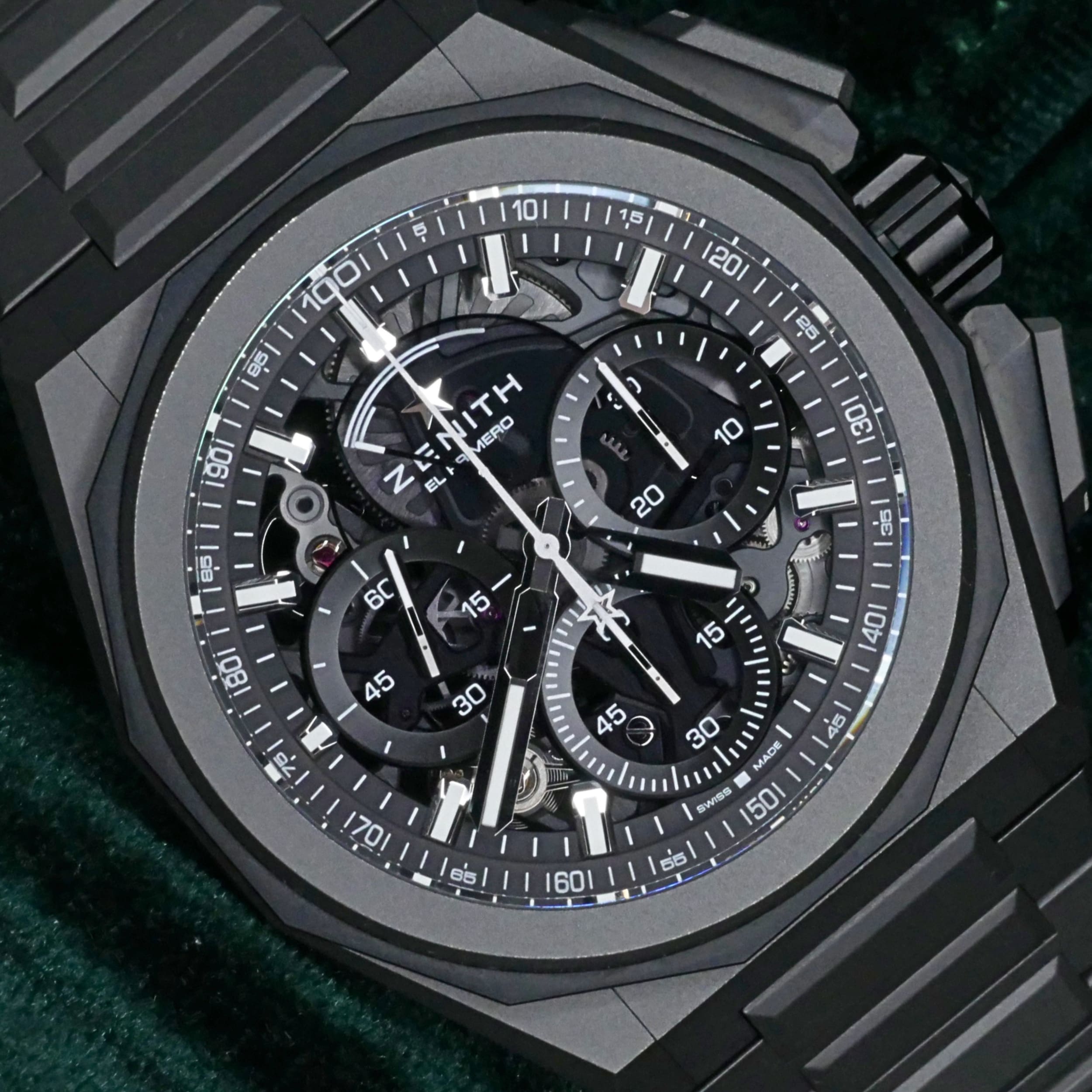 Zenith Defy Extreme Chronograph Skeleton 45MM Gray Titanium