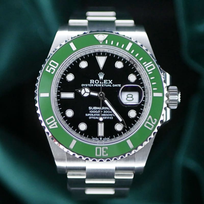 NEW UNWORN 2024 Rolex Submariner Date "Starbucks" 41MM Green Bezel Black Dial COMPLETE SET 126610LV