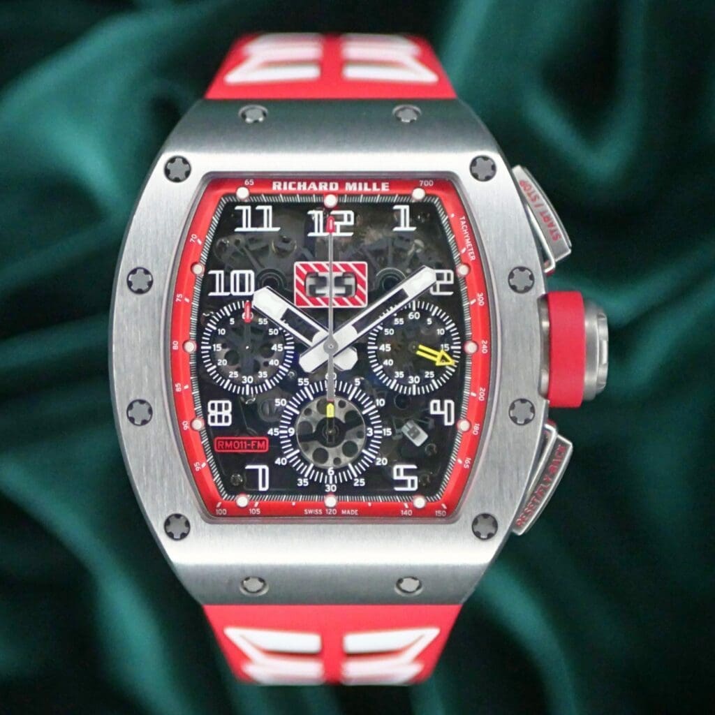 2024 Richard Mille RM 011 Felipe Massa Chronograph Dubail Edition COMPLETE SET MINT CONDITION RM011-FM
