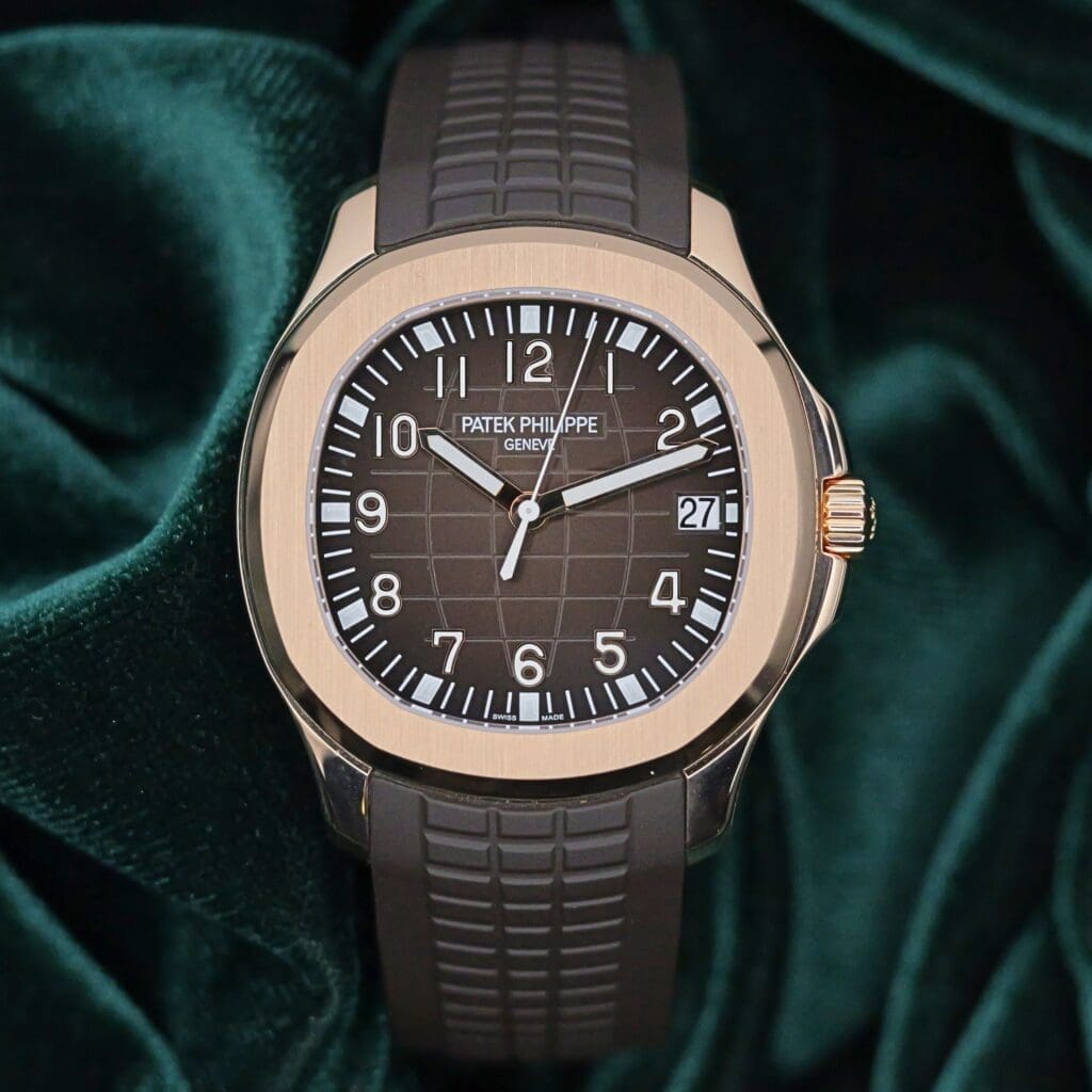 Patek Philippe Aquanaut 40.8MM Brown Dial Rose Gold COMPLETE SET MINT CONDITION 5167R-001