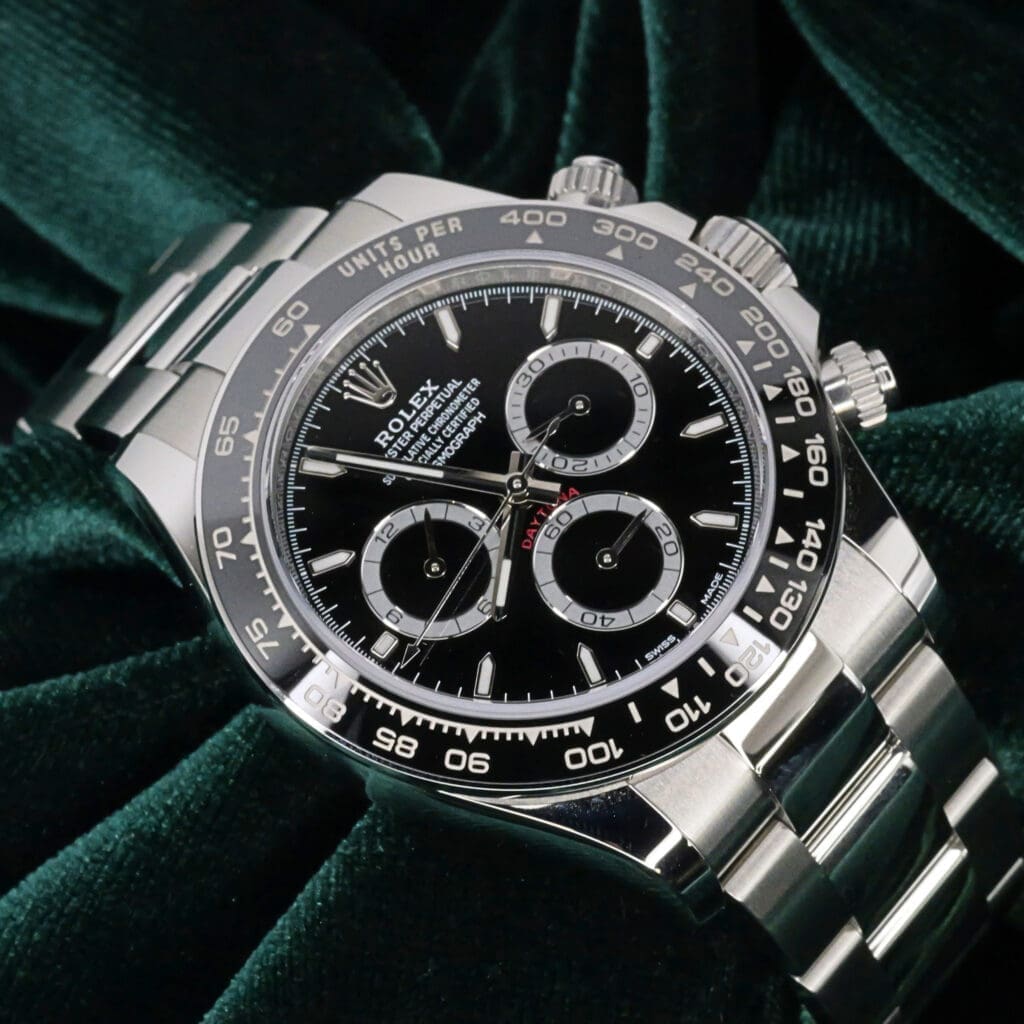2024 Rolex Daytona 40mm Stainless Steel Black Dial COMPLETE SET MINT CONDITION 126500LN
