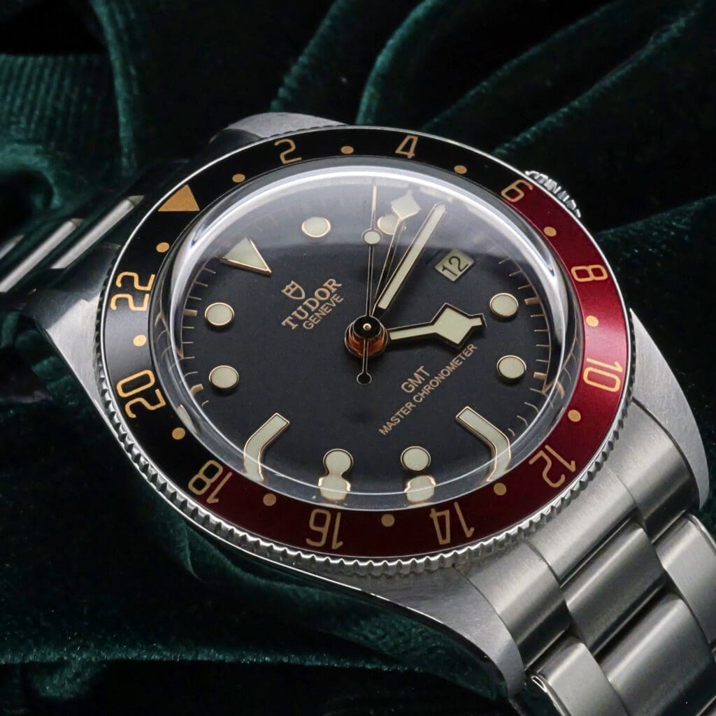 Tudor Black Bay 58 GMT "Coke" Black Dial Black/Burgundy Bezel Stainless Steel MINT CONDITION COMPLETE SET M7939G1A0NRU-0001