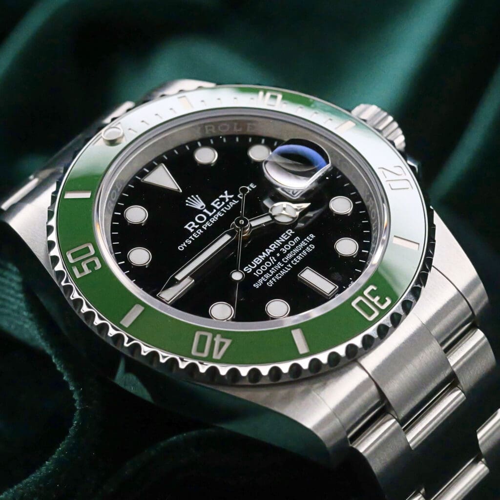 2025 NEW UNWORN Rolex Submariner Date 41mm "Starbucks" Black Dial Green Ceramic Bezel Stainless Steel COMPLETE SET 126610LV