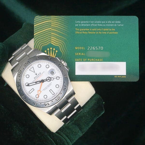 2025 NEW UNWORN Rolex Explorer II 