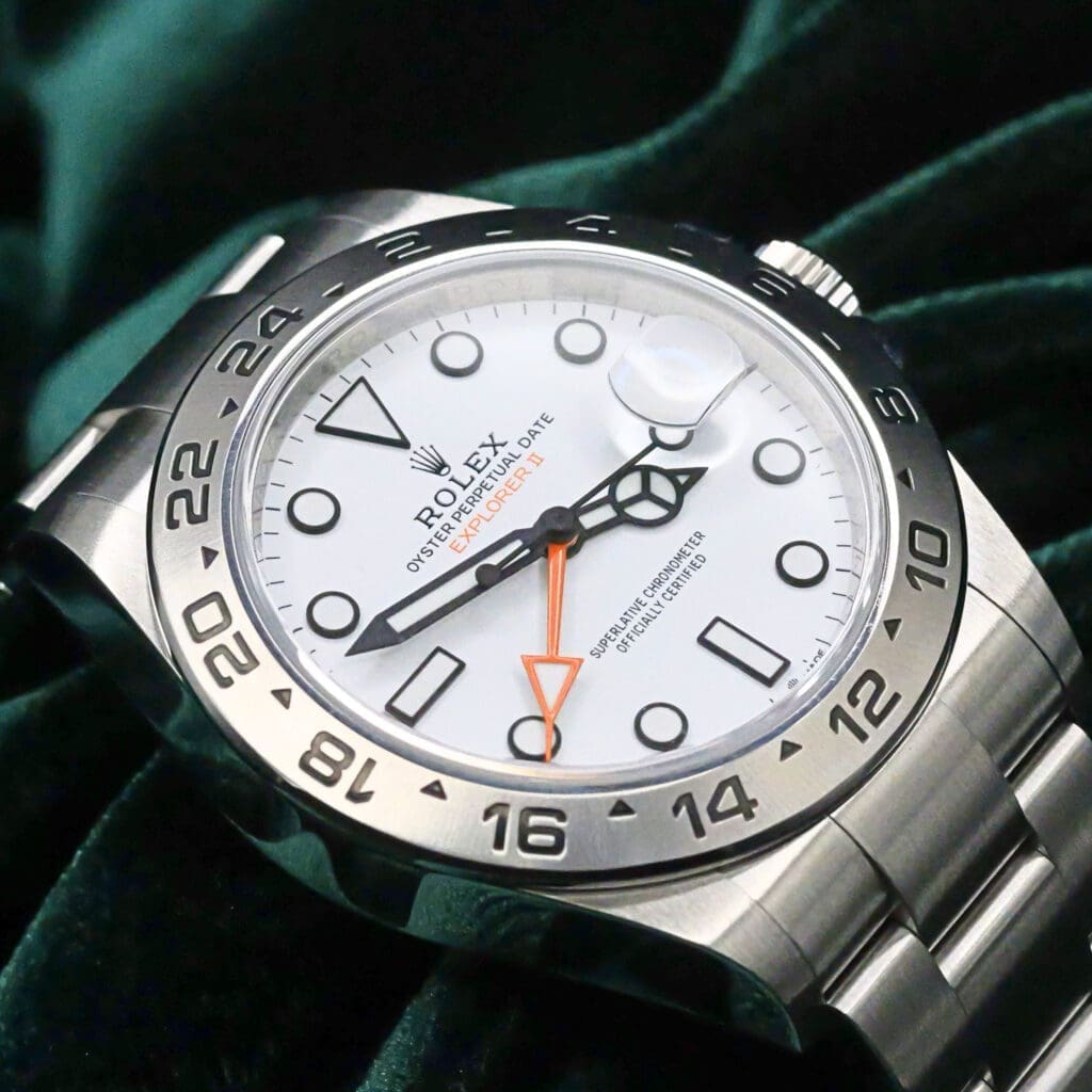 2025 NEW UNWORN Rolex Explorer II "Polar" White Dial Stainless Steel 42mm 226570