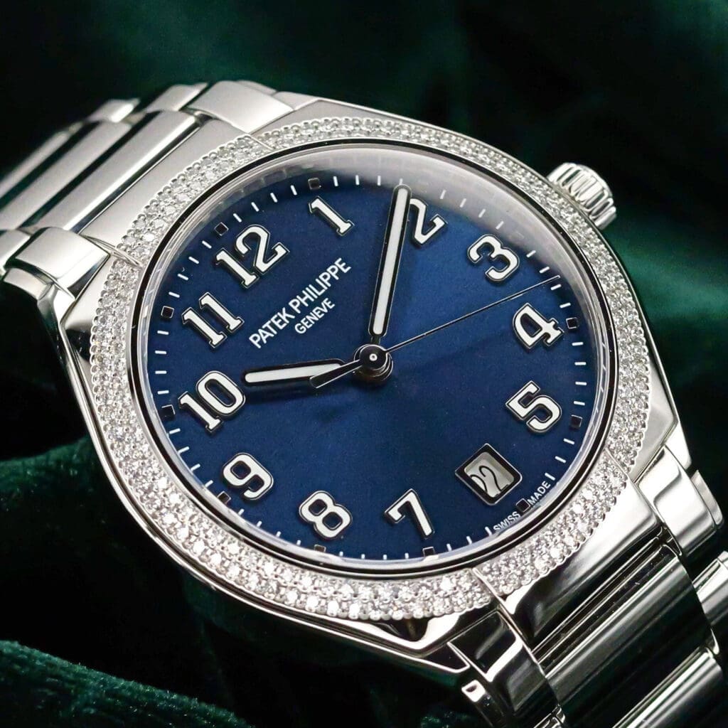 2024 Patek Philippe Twenty~4 Blue Dial Diamond Bezel Stainless Steel 36mm MINT CONDITION COMPLETE SET 7300/1200A-001