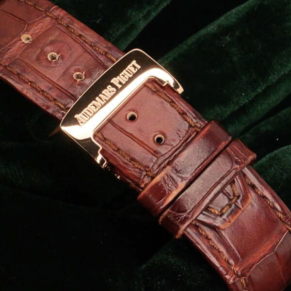 Audemars Piguet Royal Oak Chronograph Brown Dial Brown Alligator