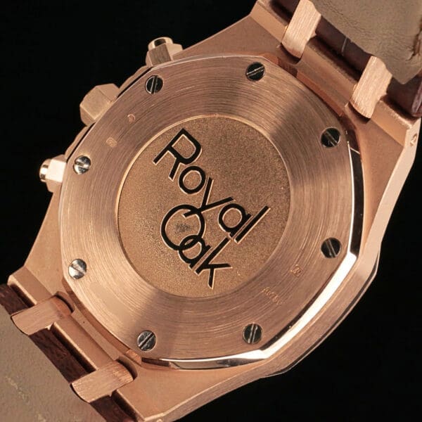 moca0801様 オーダー Audemars Piguet Royal Oak Chronograph Brown Dial Brown Alligator