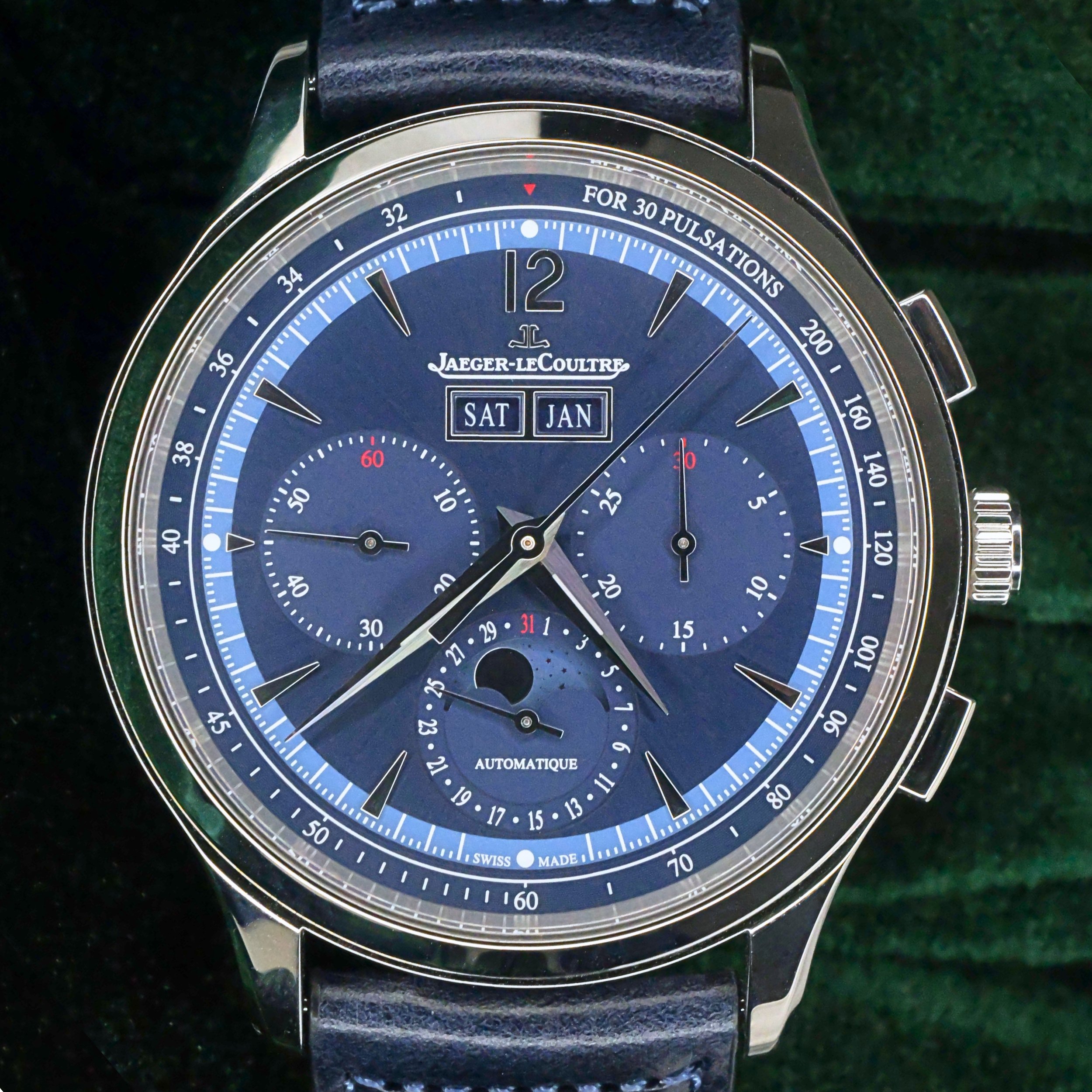 2025 Jaeger-LeCoultre Master Control Chronograph Calendar Blue