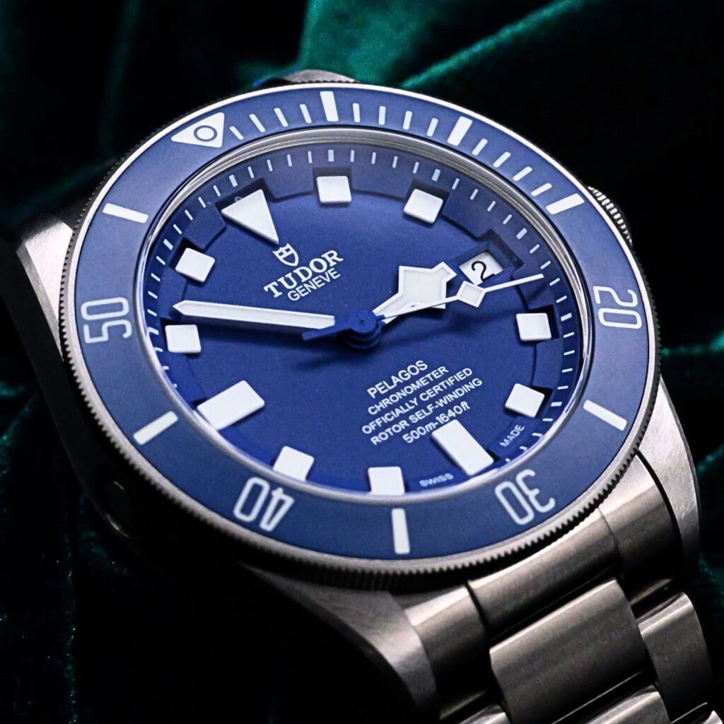 2026 NEW UNWORN Tudor Pelagos Blue Dial Blue Bezel Titanium 42mm COMPLETE SET 25600TB