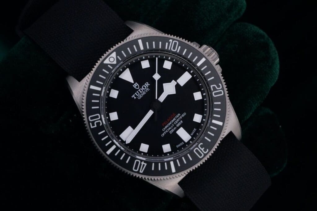 top view Fabric Watch Strap