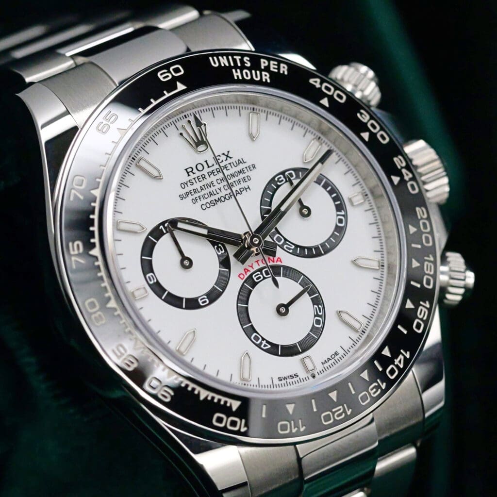 2025 Rolex Cosmograph Daytona "Panda" White Dial Black Ceramic Bezel Stainless Steel 40mm MINT CONDITION COMPLETE SET 126500LN