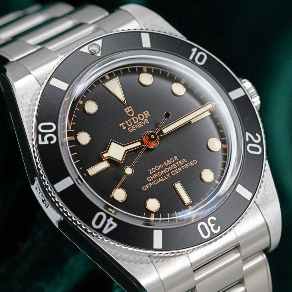 2025 NEW UNWORN Tudor Black Bay 54  Black Dial Black Aluminum Bezel Oyster Bracelet Stainless Steel 37mm COMPLETE SET M79000N-0001