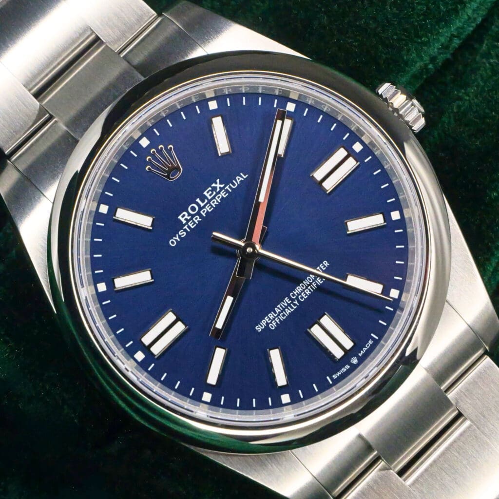Rolex OP41 Blue Dial