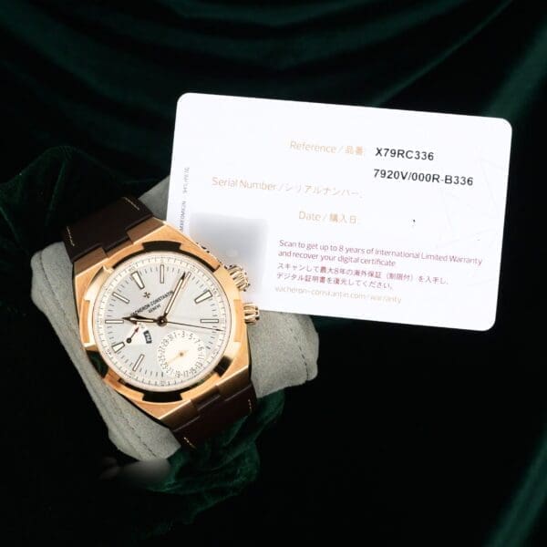 2024 Vacheron Constantin Overseas Dual Time Silver Dial Brown