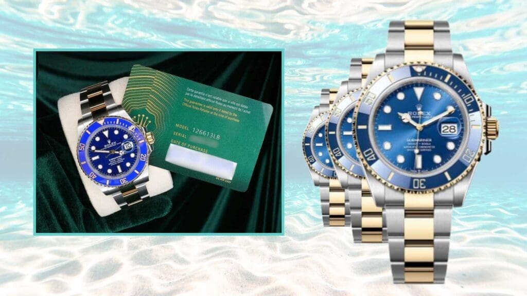 Rolex Submariner in a Box and Full Profile