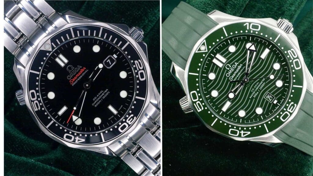 Seamaster Steel Bracelet and Rubber Bracelet