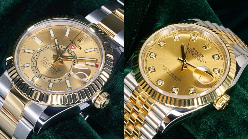Rolex Sky-Dweller vs Rolex Datejust Differences