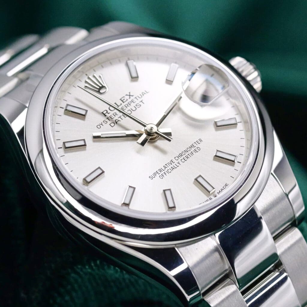 2026 NEW UNWORN Rolex Oyster Perpetual Datejust 31 Silver Dial Oyster Bracelet Stainless Steel Complete Set 278240