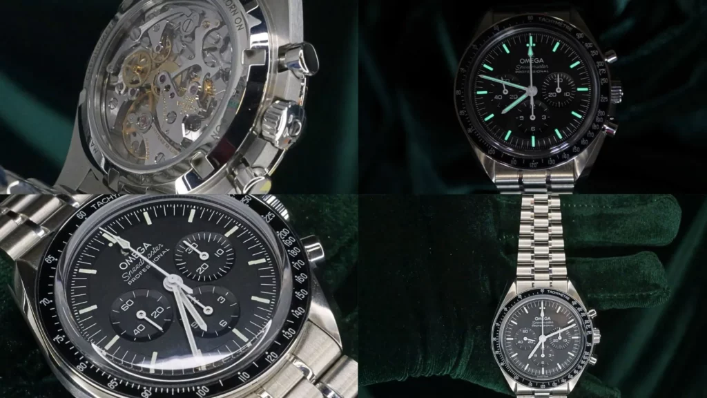 Omega Speedmaster Professional Overview, caseback, lume, and bracelet