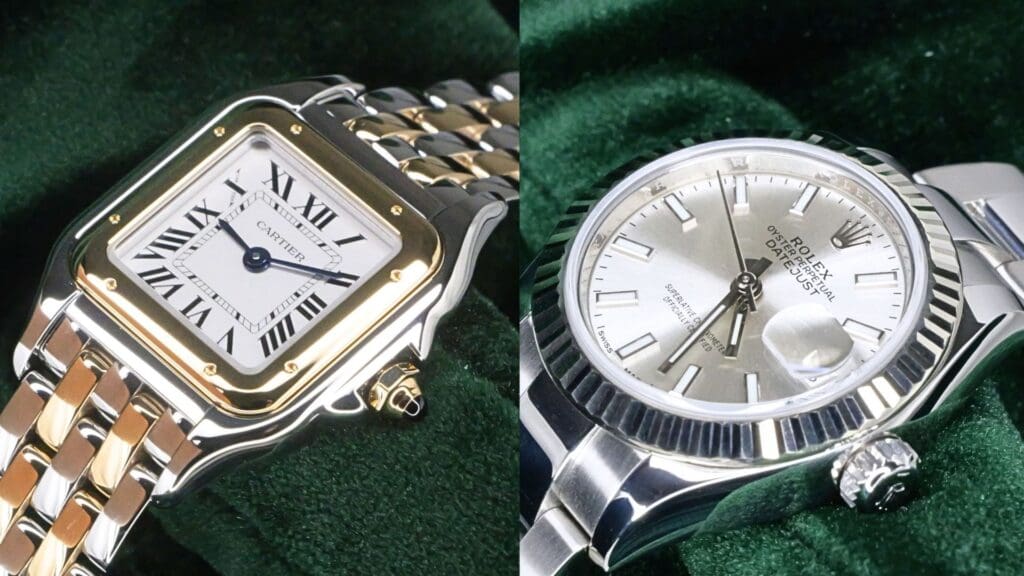 Panthere vs Lady-Datejust Dial Comparison