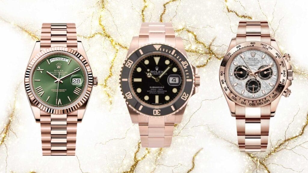 Rolex Rose Gold References
