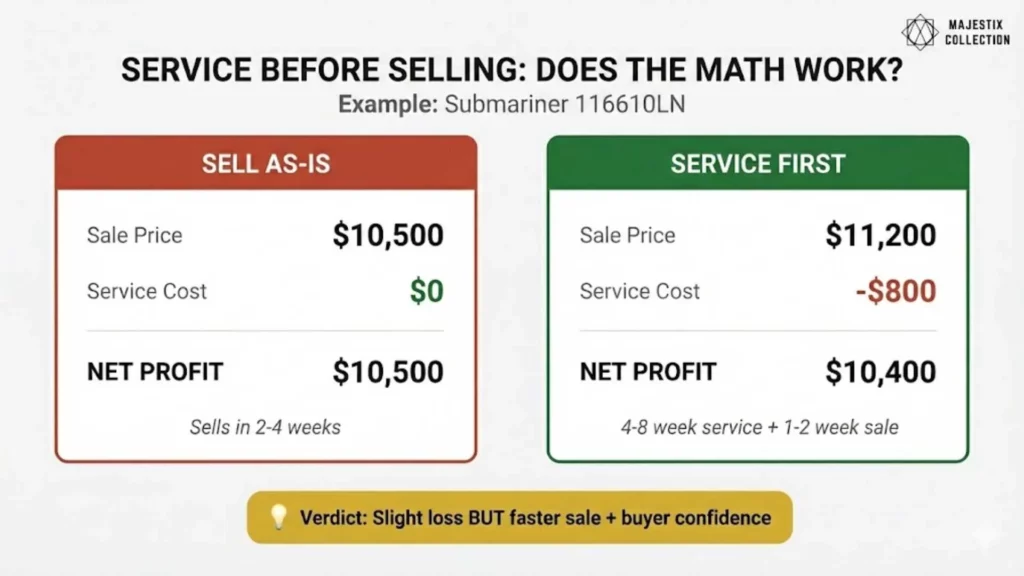 Should You Service Your Rolex Before Selling