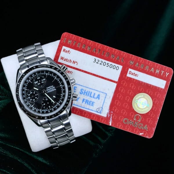 Omega Speedmaster Black Dial Stainless Steel 40mm MINT CONDITION