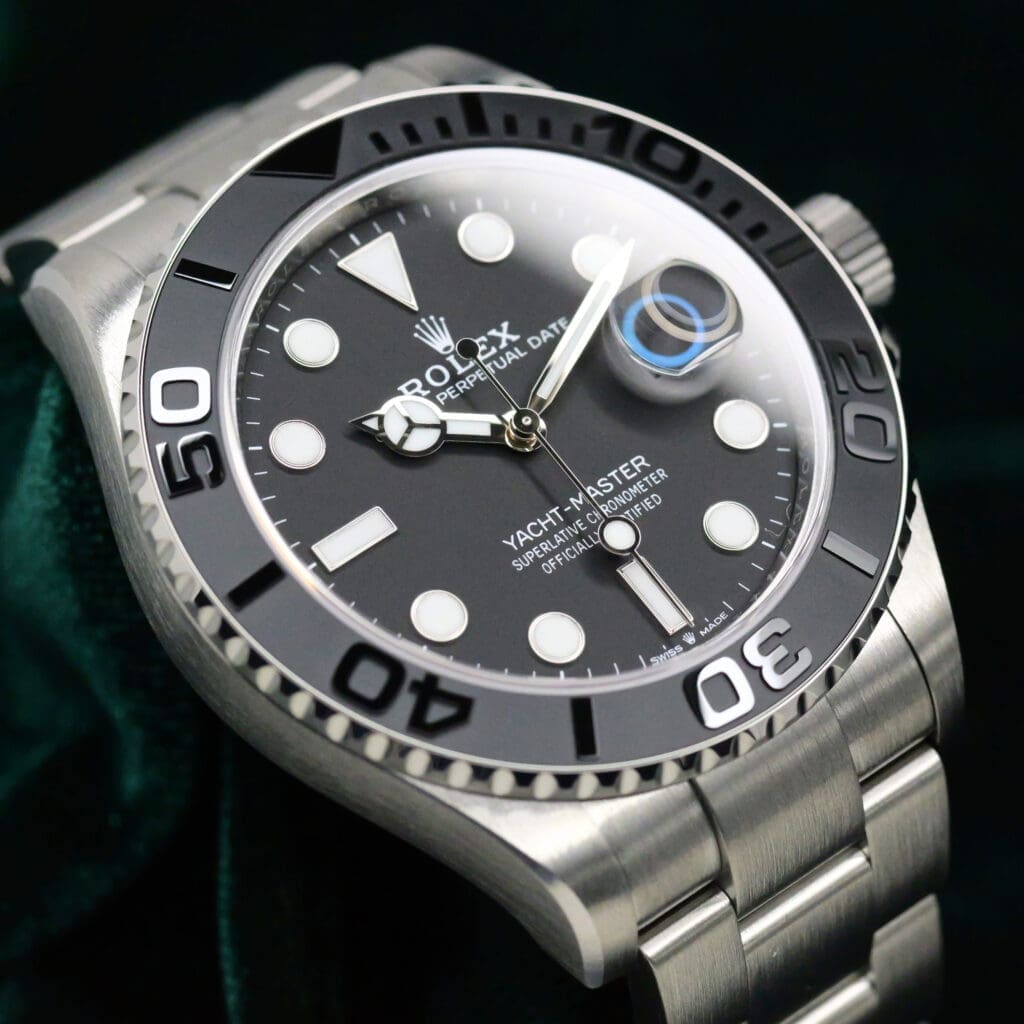 2026 NEW UNWORN Rolex Yacht-Master Matte Black Dial Matte Black Bezel RLX Titanium 42mm COMPLETE SET 226627-0001