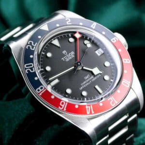 Tudor Black Bay GMT Pepsi Black Dial Red and Blue Bezel Stainless Steel 41mm MINT CONDITION COMPLETE SET 79830RB